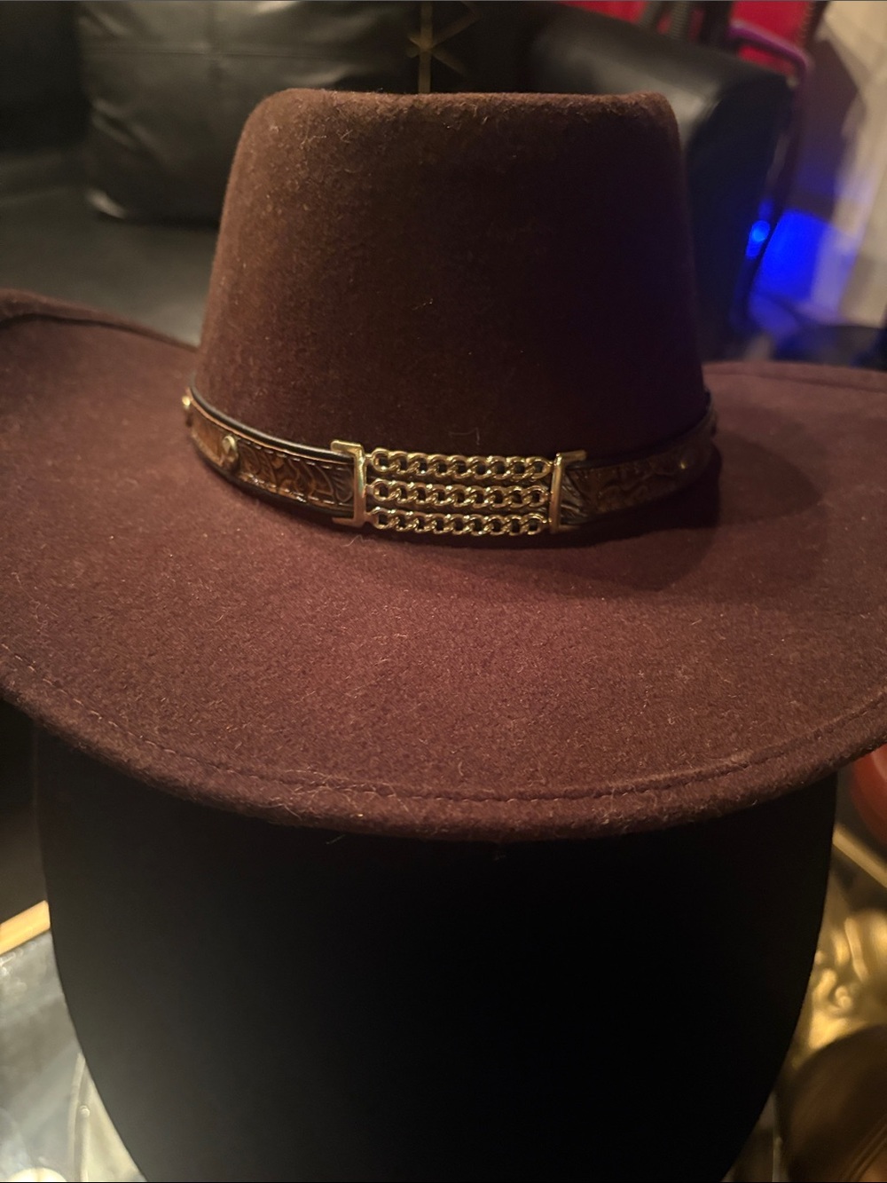 “Lil Joe” Brown 100% Wool Western Hat Golden Gate Hat Co.